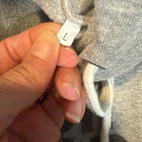 J. America Gray Barstool Sports Hoodie Sweatshirt Sz L - Picture 6 of 11